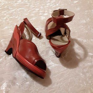 John Fluevog Vintage 1940's style Wedge Shoe